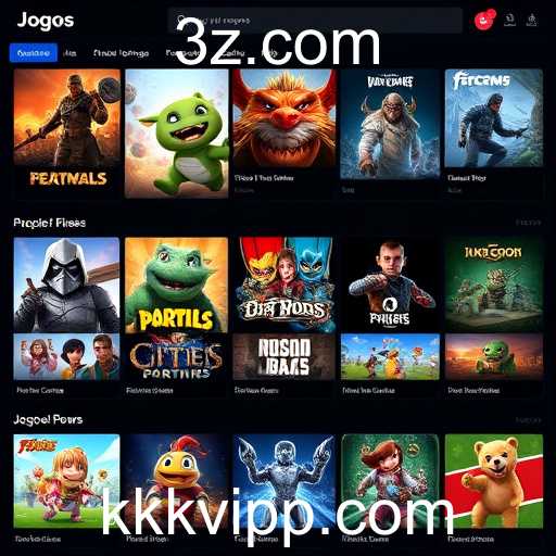 Explorando a Categoria 'Jogos' na 'kkk vip plataforma'